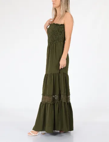 Rochie lunga SHEIN, verde Verde