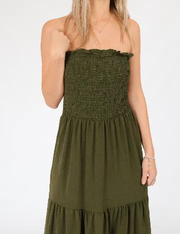 Rochie lunga SHEIN, verde Verde