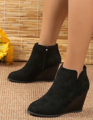 Botine SHEIN, negru