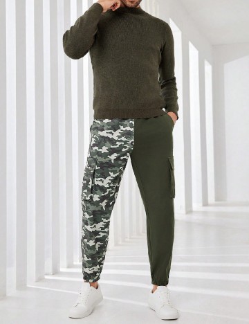 Pantaloni SHEIN, verde