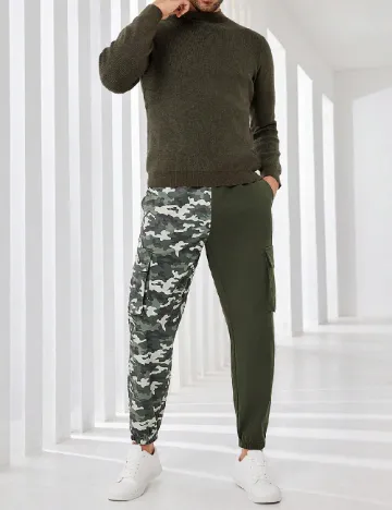 Pantaloni SHEIN, verde Verde