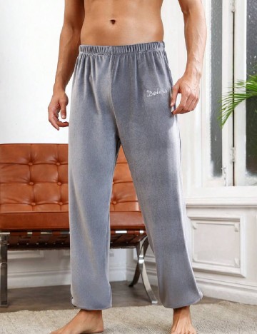 Pantaloni de pijama SHEIN, gri