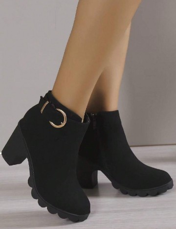 Botine SHEIN, negru