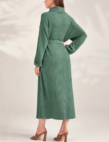 Rochie medie SHEIN, verde Verde