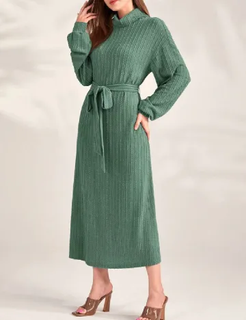 Rochie medie SHEIN, verde Verde