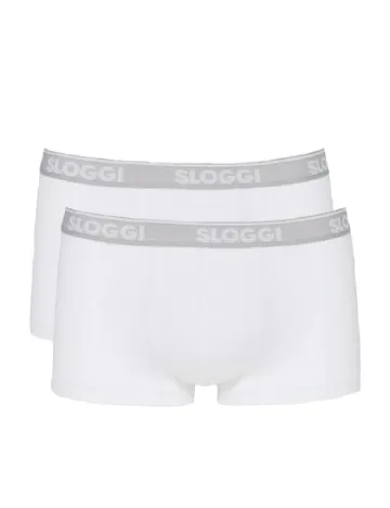 Set Boxeri Sloggi by Triumph, alb Alb