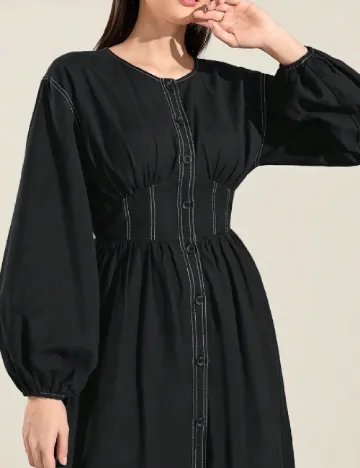 Rochie lunga SHEIN, negru Negru