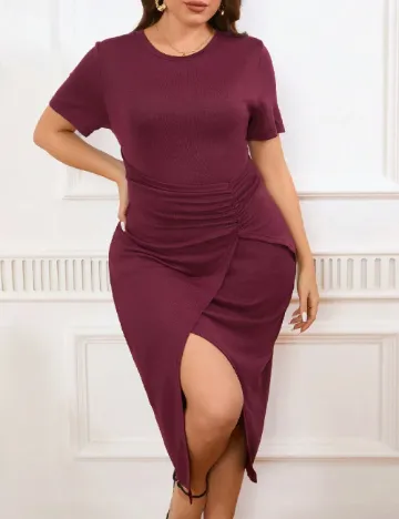 Rochie medie SHEIN CURVE, visiniu Rosu