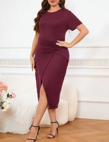 Rochie medie SHEIN CURVE, visiniu