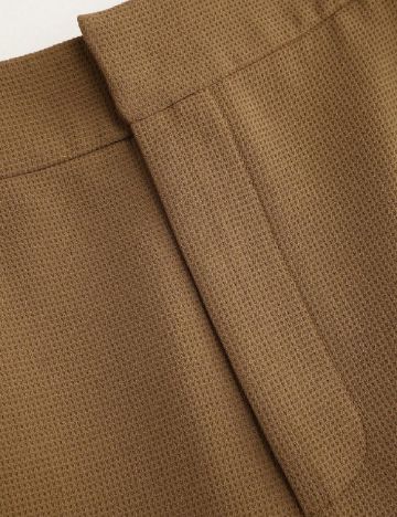 Pantaloni scurti SHEIN CURVE, maro