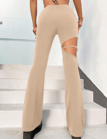 Pantaloni SHEIN, crem