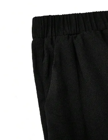 Pantaloni SHEIN CURVE, negru Negru