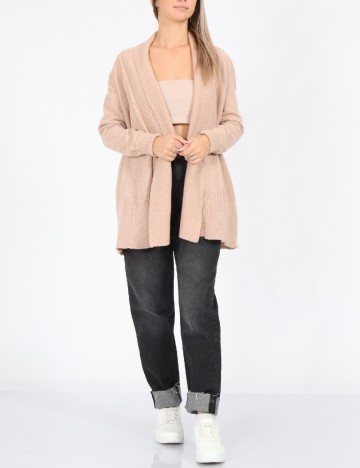 Cardigan SHEIN, maro