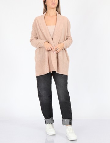 Cardigan SHEIN, maro