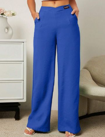 Pantaloni SHEIN, albastru