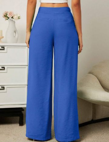 Pantaloni SHEIN, albastru