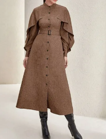 Rochie medie SHEIN, maro Maro