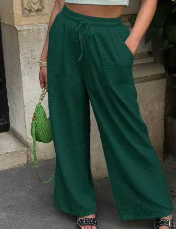 Pantaloni SHEIN, verde Verde