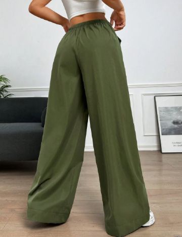 Pantaloni SHEIN, verde