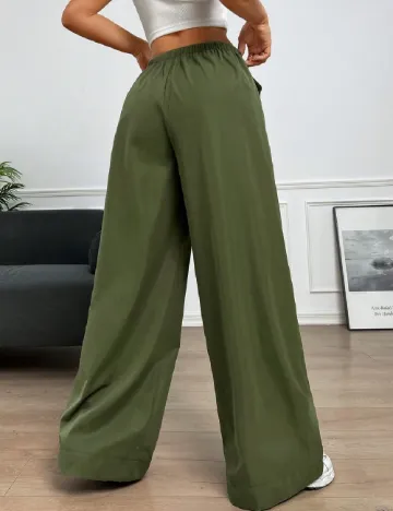 Pantaloni SHEIN, verde Verde