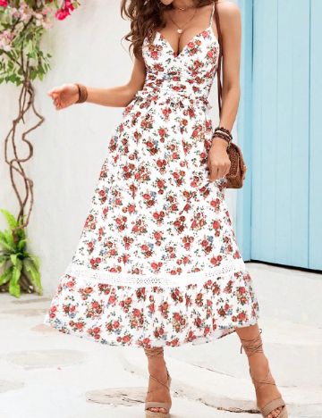 Rochie lunga SHEIN, floral