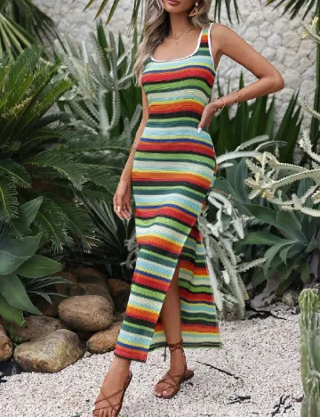 Rochie lunga SHEIN, mix culori