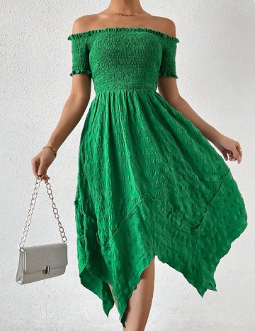 Rochie medie SHEIN, verde