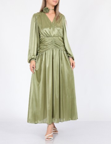 Rochie medie SHEIN, verde