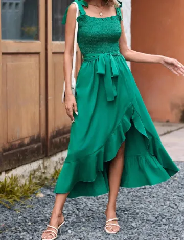 Rochie medie SHEIN, verde Verde