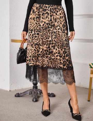 Fusta SHEIN, animal print