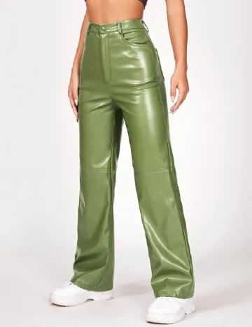 Pantaloni SHEIN, verde Verde