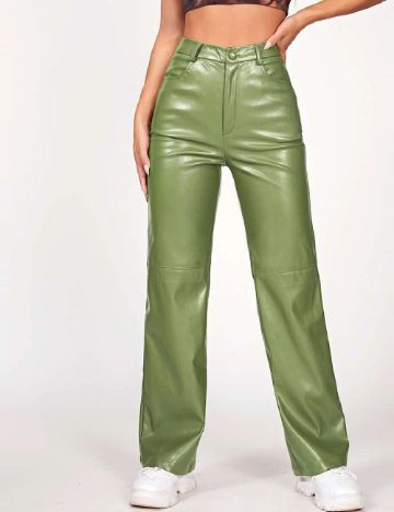 Pantaloni SHEIN, verde