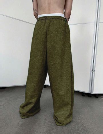 Pantaloni SHEIN, verde