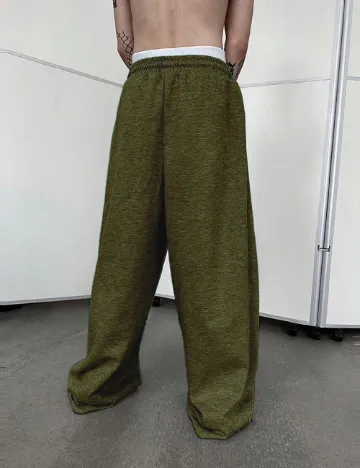 Pantaloni SHEIN, verde Verde