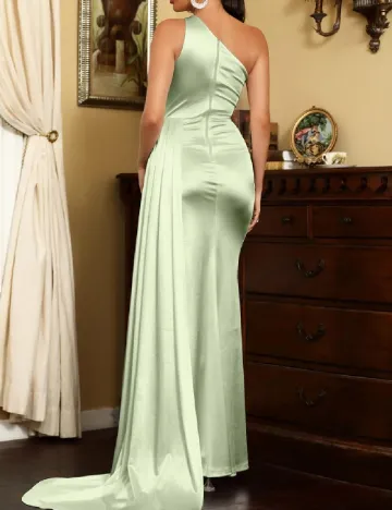 Rochie lunga Love&Lemonade, verde Verde