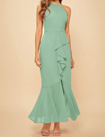 Rochie medie SHEIN, verde