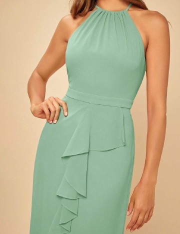 Rochie medie SHEIN, verde