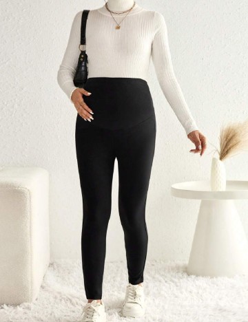 Colanti SHEIN Maternity, negru