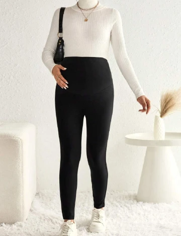 Colanti SHEIN Maternity, negru