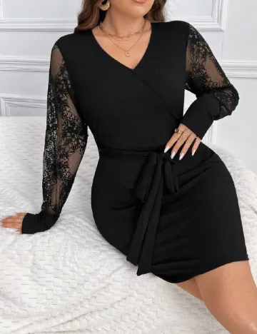 Rochie scurta SHEIN, negru Negru