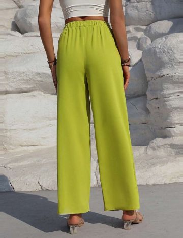 Pantaloni SHEIN, verde