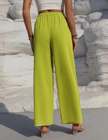 Pantaloni SHEIN, verde Verde