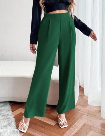 Pantaloni SHEIN, verde