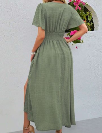 Rochie lunga SHEIN, verde