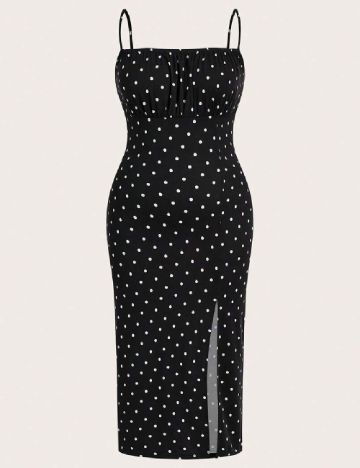 Rochie lunga Plus Size SHEIN CURVE, negru