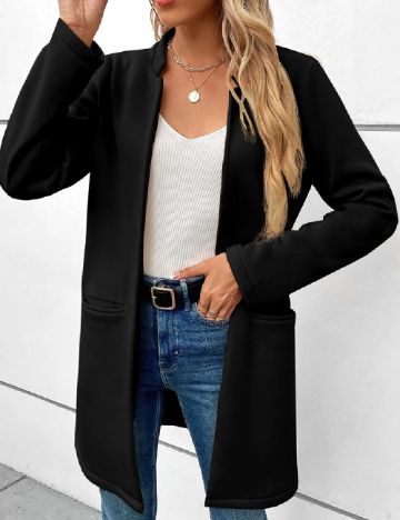 Blazer SHEIN, negru