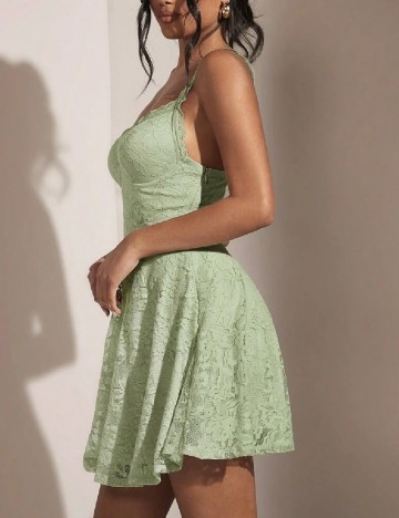 Rochie scurta SHEIN, verde