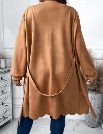 Cardigan SHEIN CURVE, maro Maro