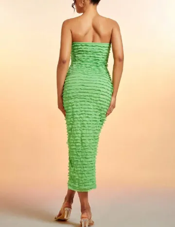 Rochie lunga SHEIN, verde Verde