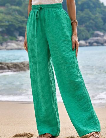 Pantaloni SHEIN, albastru